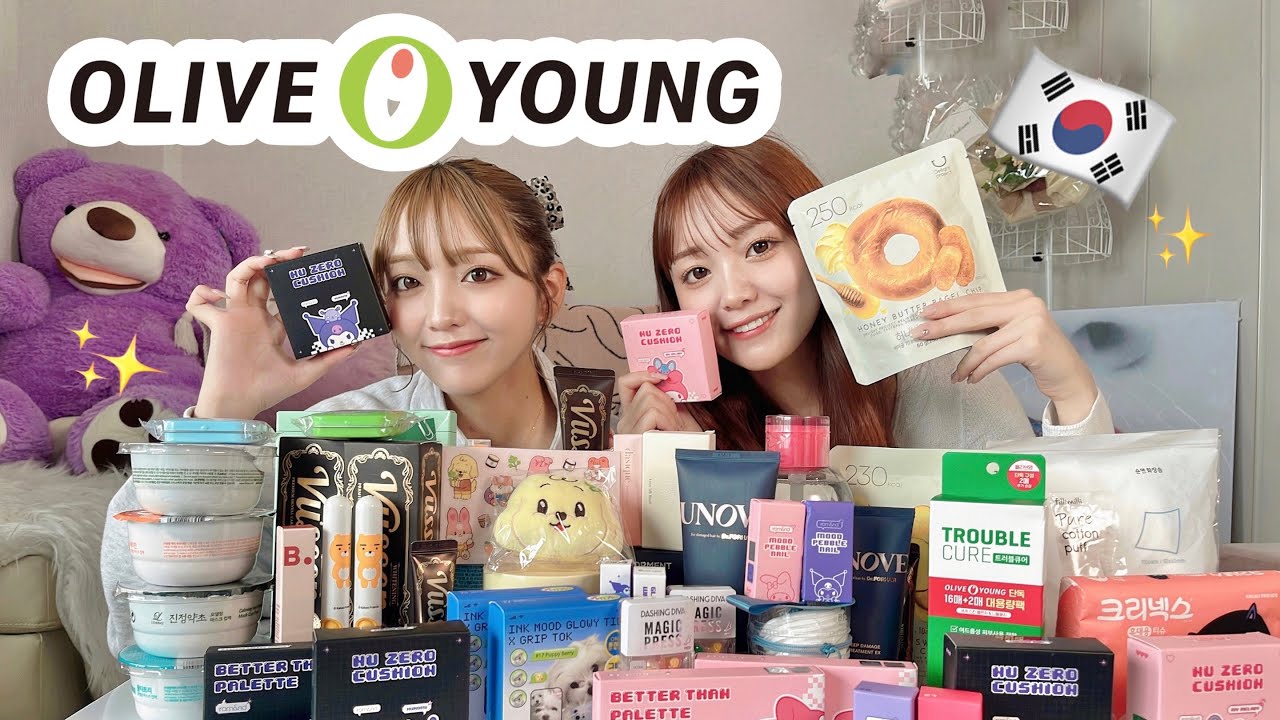 【コスメ爆買い】総額○○万円！！オリーブヤング行ったら絶対コレ買って！🔥🫒🇰🇷