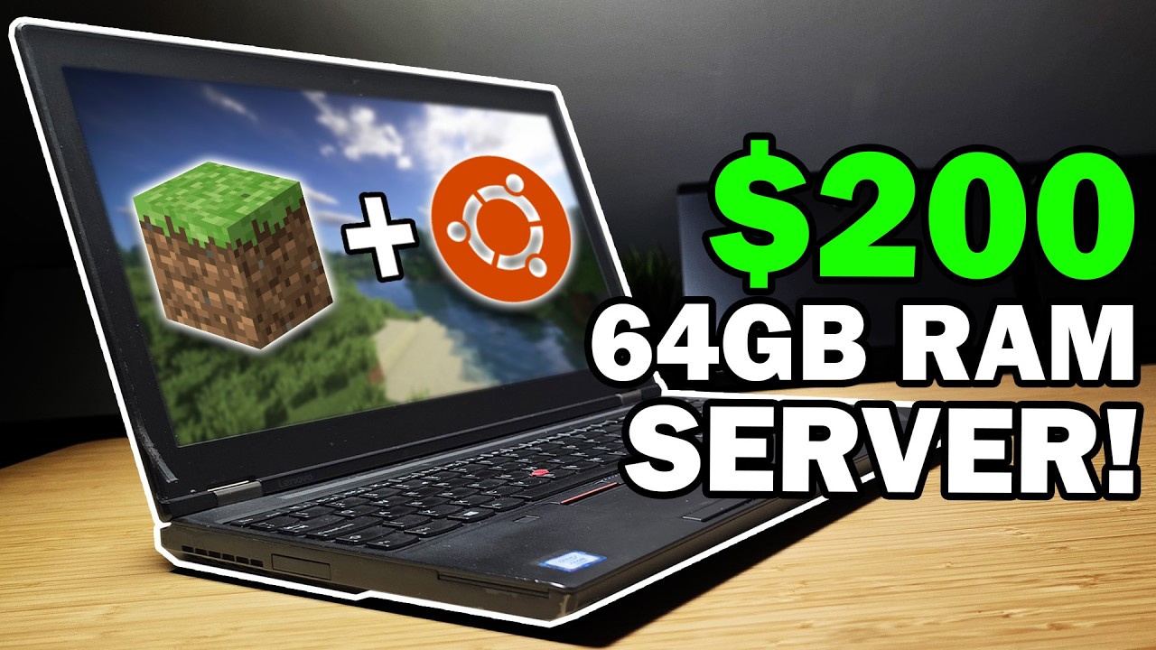Превращаем 10-летний ThinkPad в МОЩНЫЙ сервер Minecraft