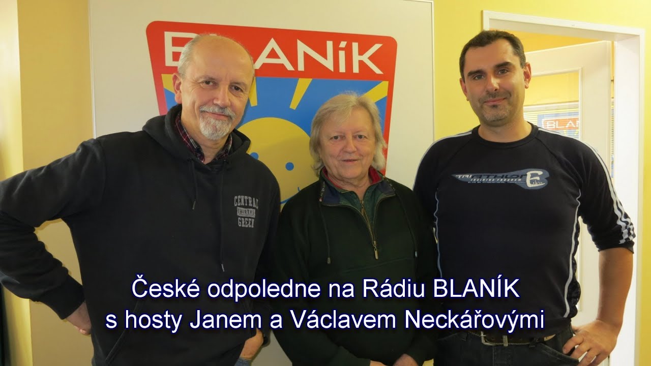VÁCLAV A JAN NECKÁŘOVI - České odpoledne na Rádiu BLANÍK