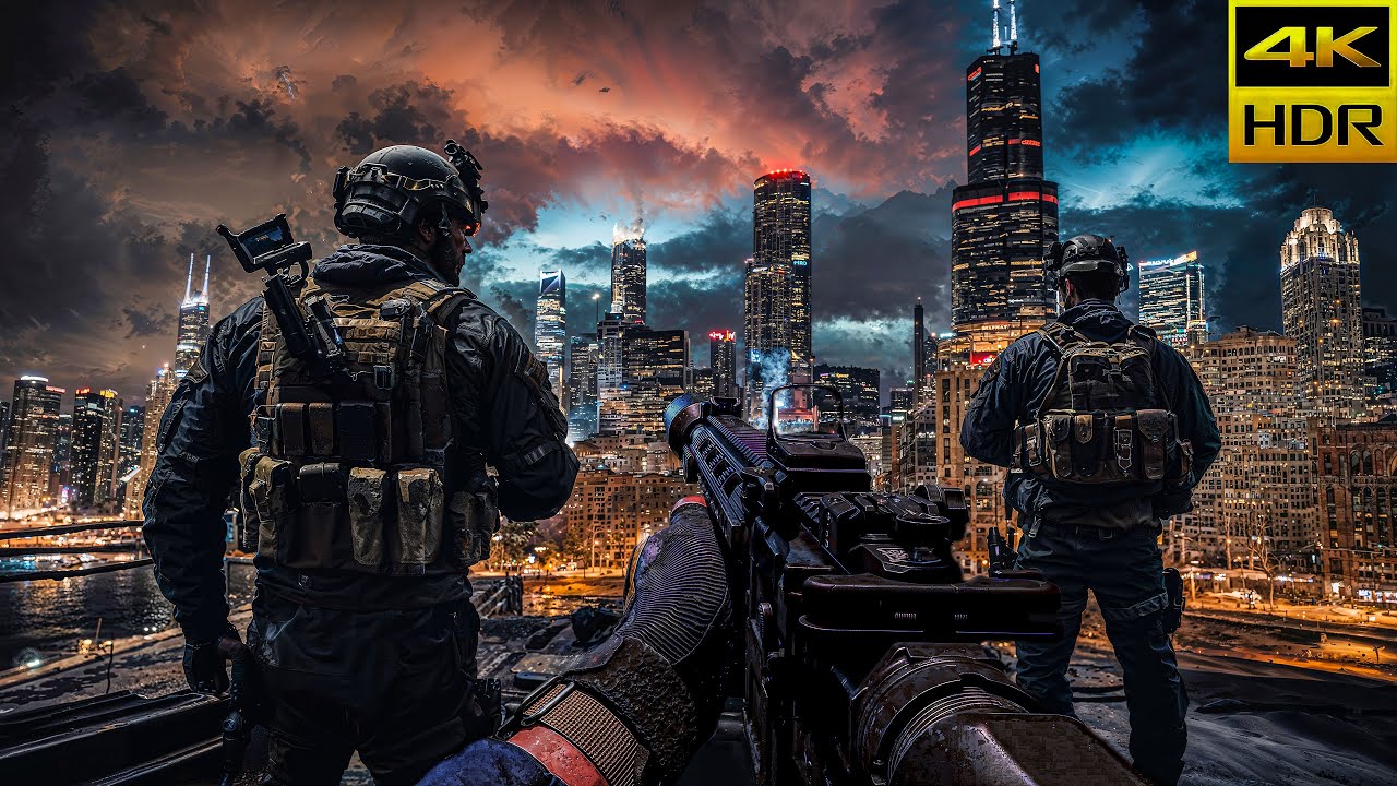 Chicago 2022｜Tf-141 And Marsoc Marines Epic Counter-terrorist Operation｜Modern Warfare 2｜4K