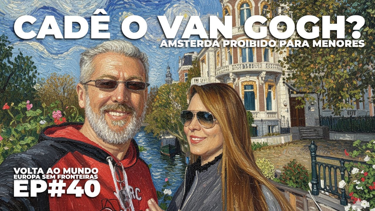 🇳🇱 A loucura de Amsterdã | Guga Dias - ET01EP40