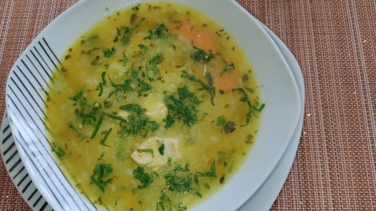 Cómo preparar una deliciosa SOPA DE QUINUA CON POLLO || Rayshel