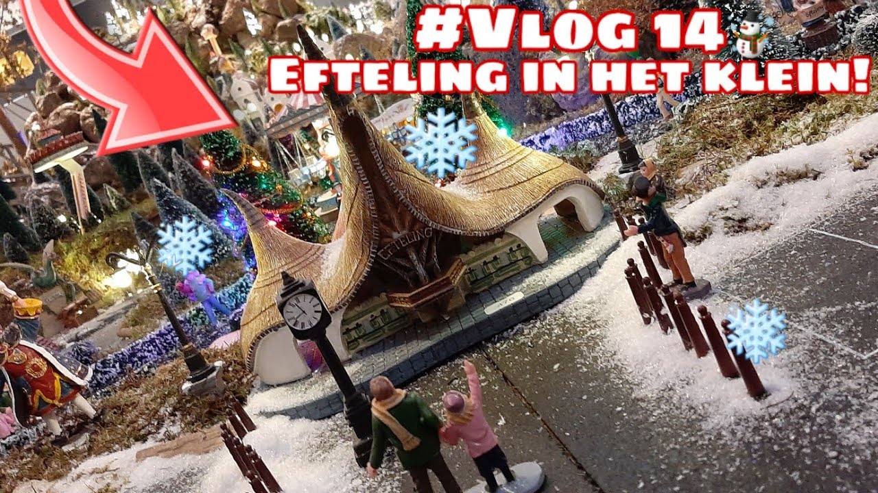 #Vlog 14 Kerst show intratuin Duiven Christmas world 2019  (Efteling in het in het klein!)