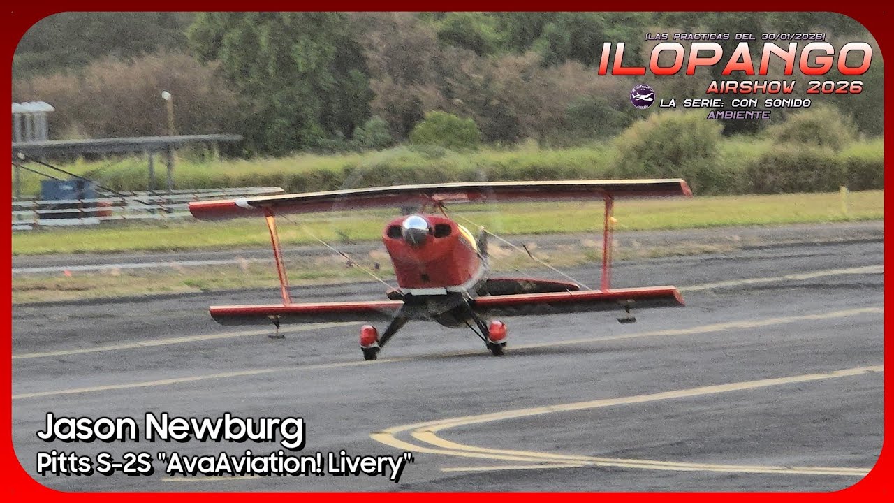 Jason Newburg regresa a los cielos! | Ilopango Airshow 2026: La Previa