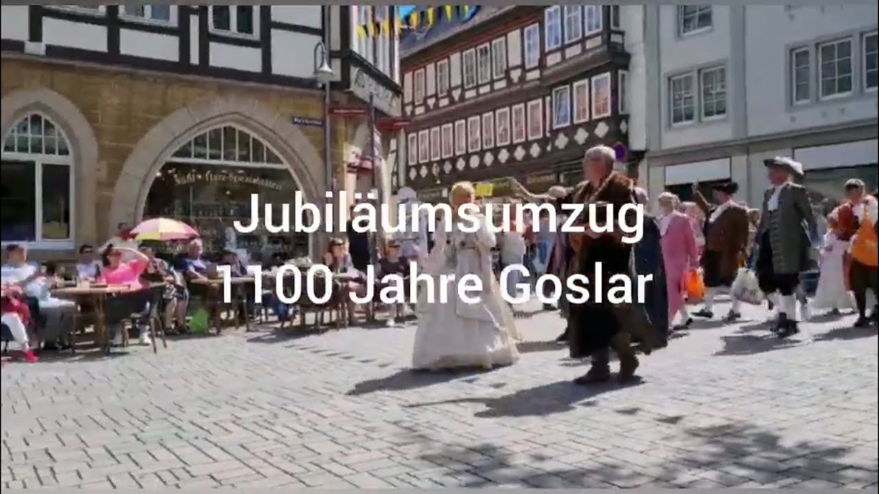 Jubiläumsumzug 1100 Jahre Goslar am 2.7.2022