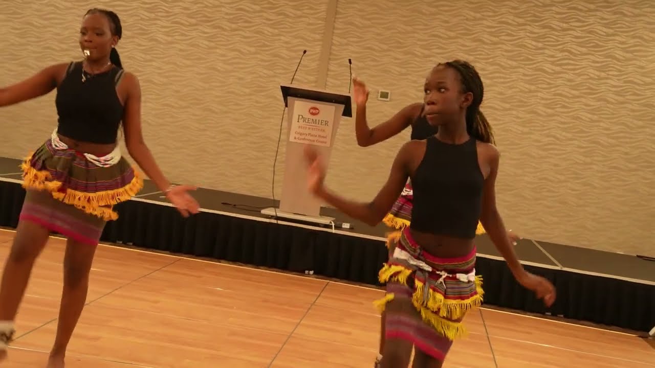 Opiyo Geoffrey Twongweno & Mc Ojegele performance in acholi Conference in Calgary Alberta 2024. 4K