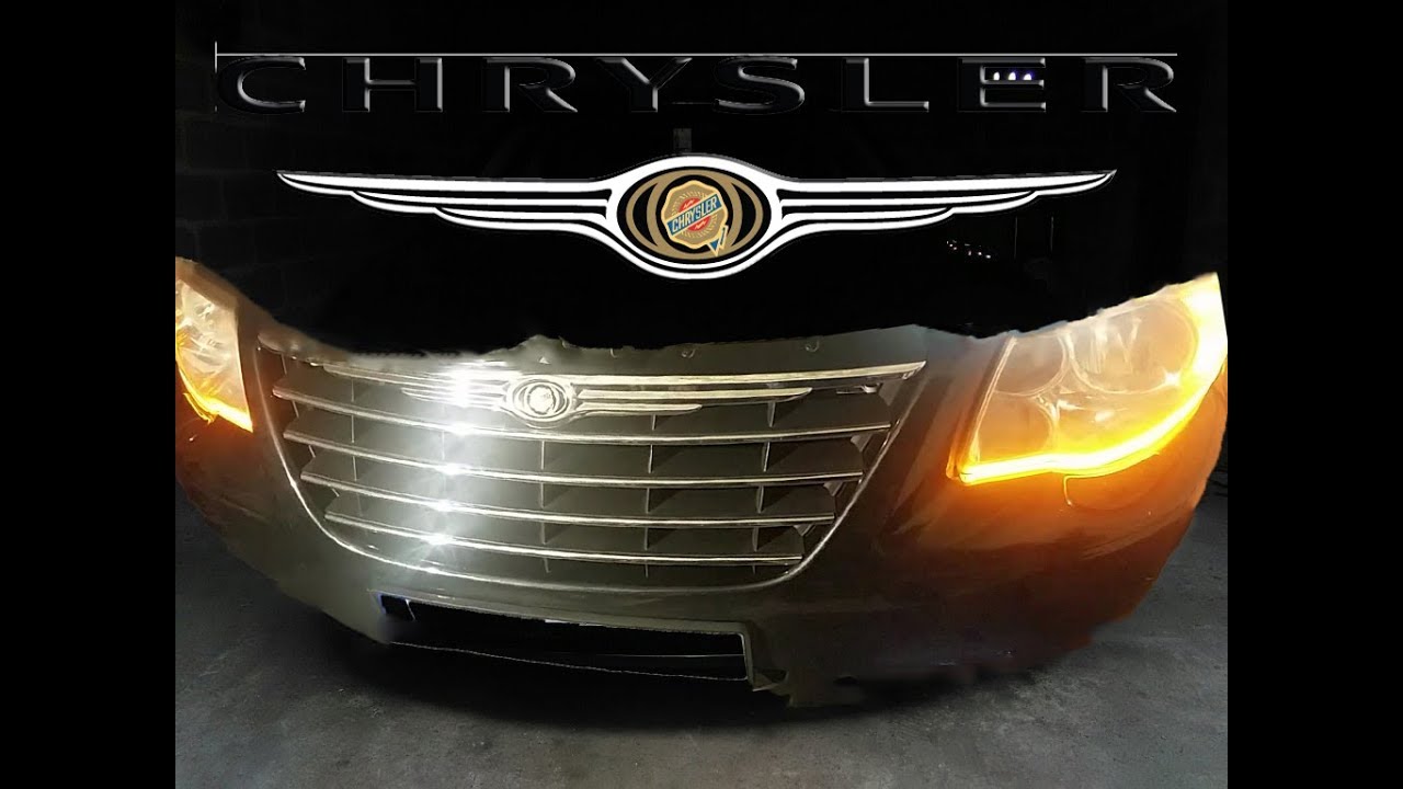 Как можно установить гибкие дневные ходовые огни на Chrysler Voyager