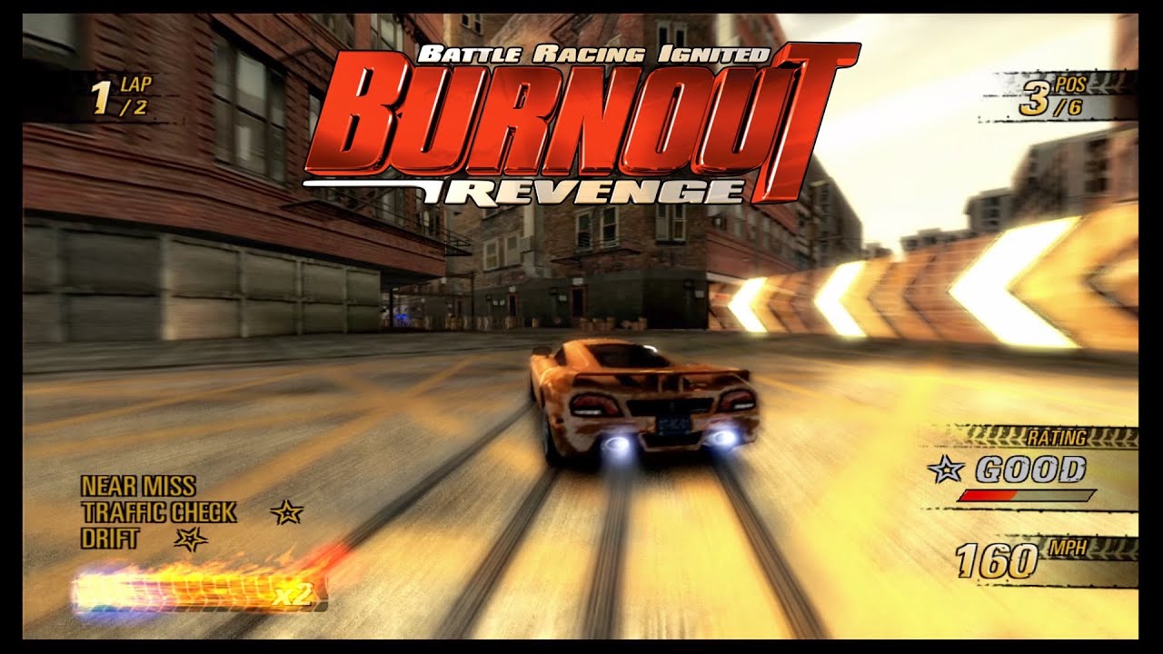 Burnout Revenge (Xbox Series X - 4K) - Game Play only - No Commentary