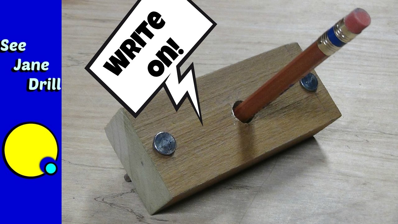 How to Mark Center in a Piece of Wood Without Measuring