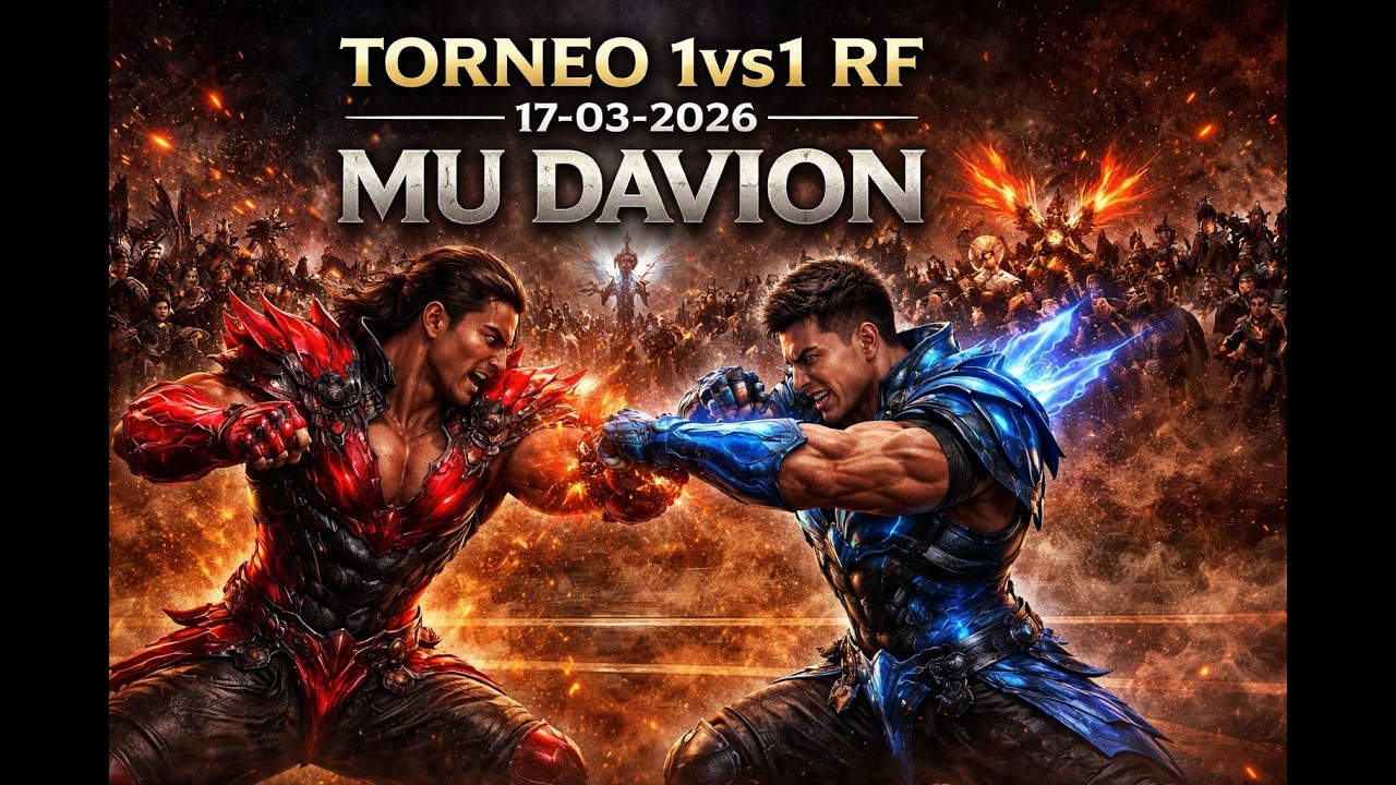 🏆Torneo 1vs1 RF - MU DAVION || SERVER TOP 2026 || 17-03-2026