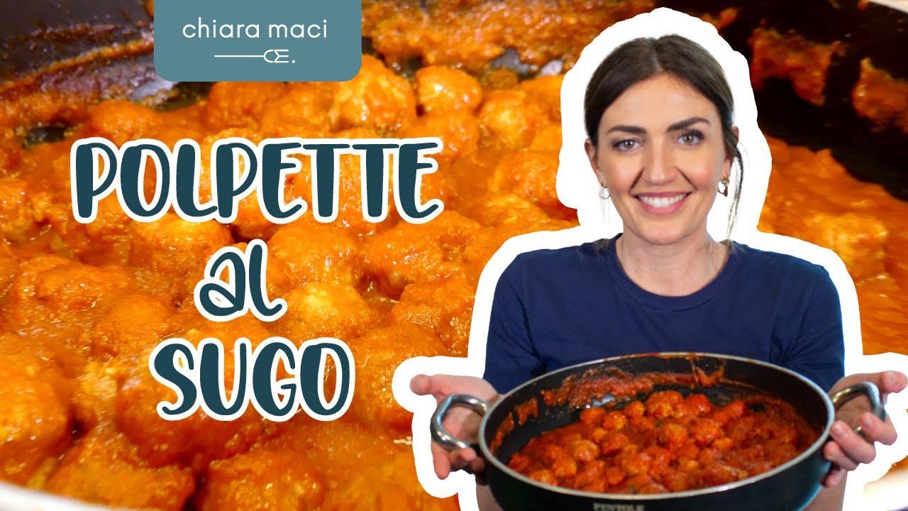 POLPETTE AL SUGO della nonna. Morbide, semplici e non fritte - Chiara Maci