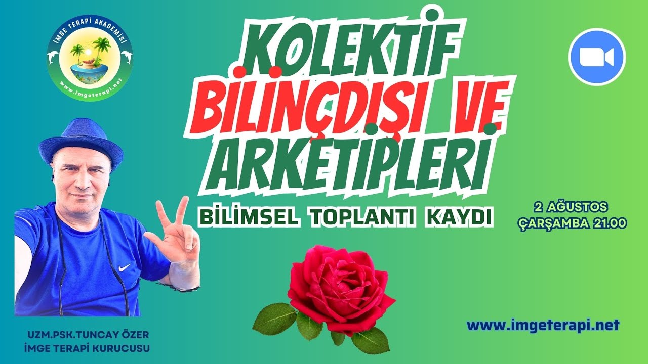 Kolektif Bilin&ccedil;dışı ve Arketipleri, Bilimsel Toplantı, İmge Terapi Kurucusu Tuncay &Ouml;ZER anlatıyor.