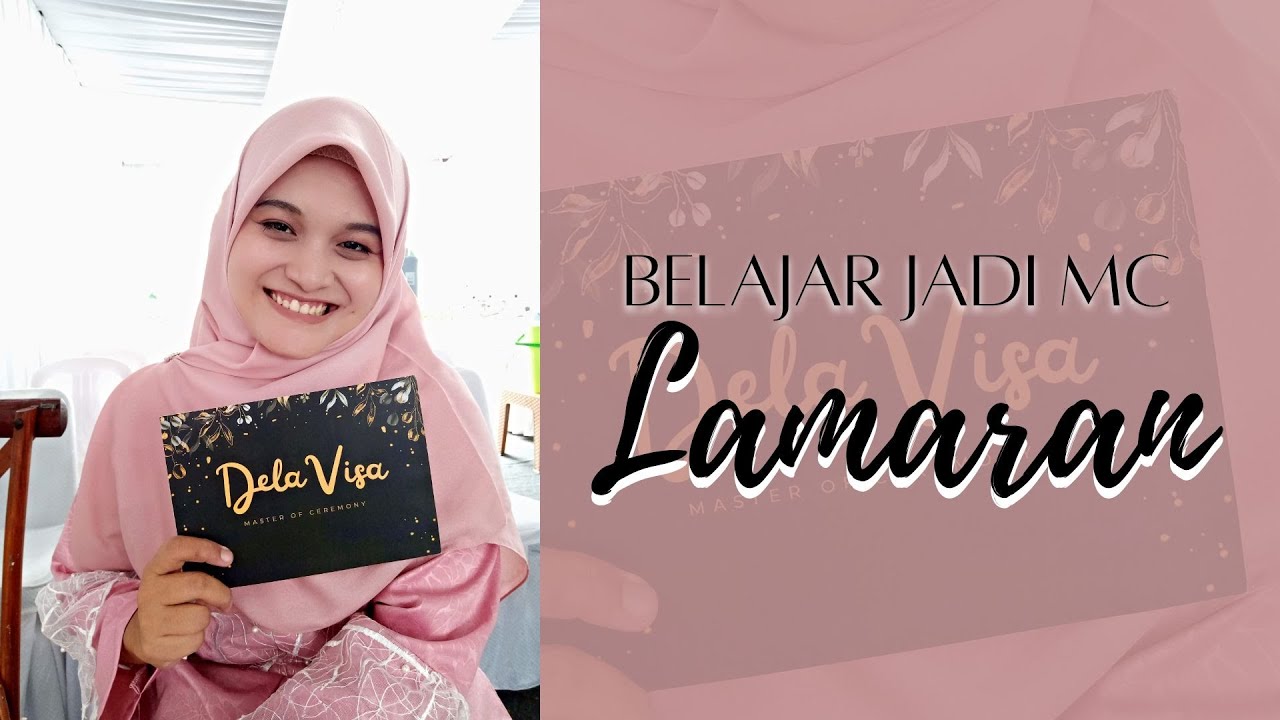 Belajar jadi MC Lamaran