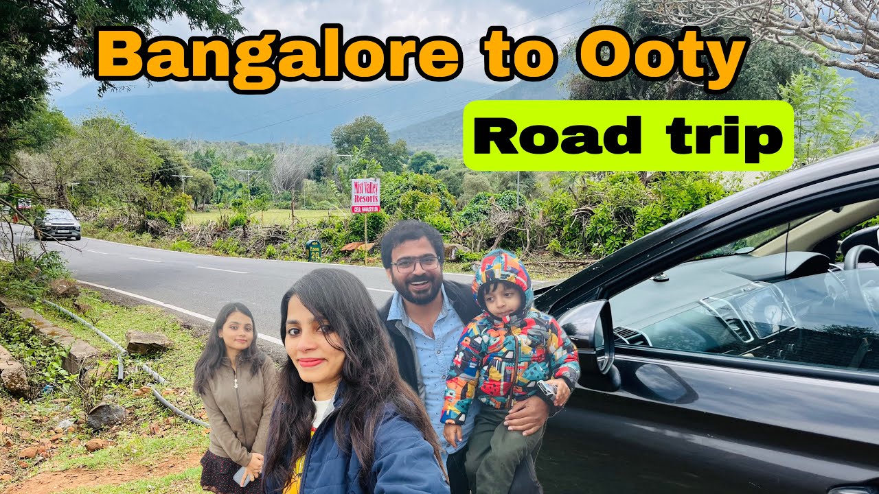 Bangalore to Ooty Road Trip | Via Mysore Expressway | Bandipur Tiger Reserve | Road Trip 2025