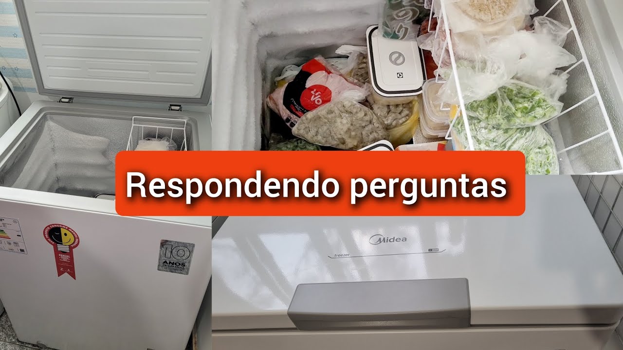 ANTES DE COMPRAR O FREEZER MIDEA 150 LITROS MODELO RCFA11 | VEJA ESSE VÍDEO PARTE 2