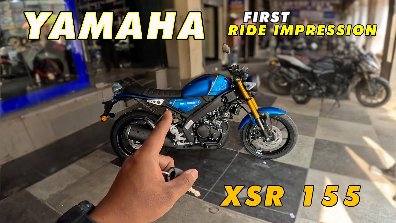 2025 Yamaha XSR 155 First Ride Impression | King of Retro Style & Performance! 👑