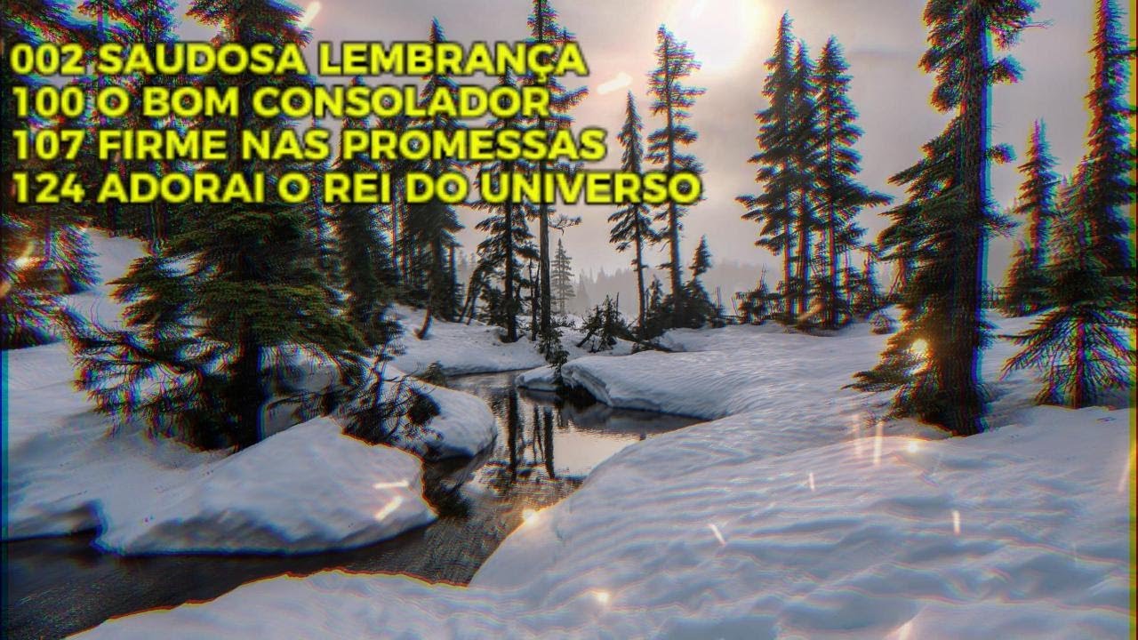 HINOS QUE ACALMAM E REFRIGERAM A ALMA