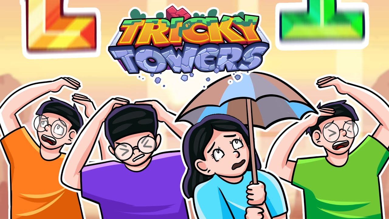 PANIK SAMA TETRIS JUMBO INI! - Tricky Towers Indonesia