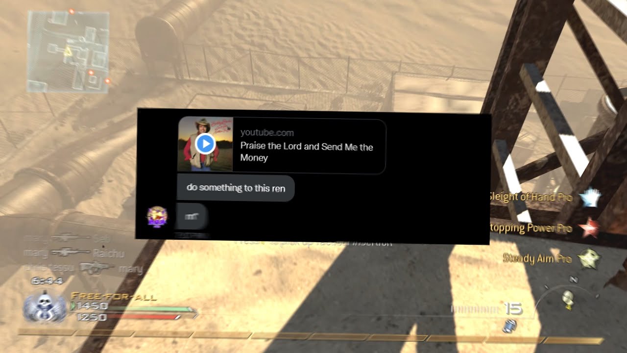 Challenged by FoyzoVE to edit COD to country music v1