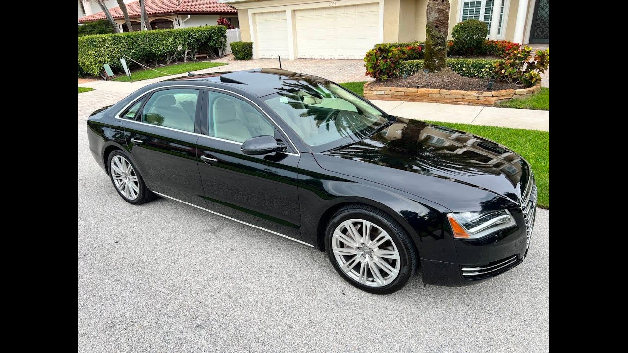 FOR SALE 2012 AUDI A8-L QUATTRO 4.2L V8 - 1 OWNER - $94K MSRP - GORGEOUS SEDAN - CONTACT US