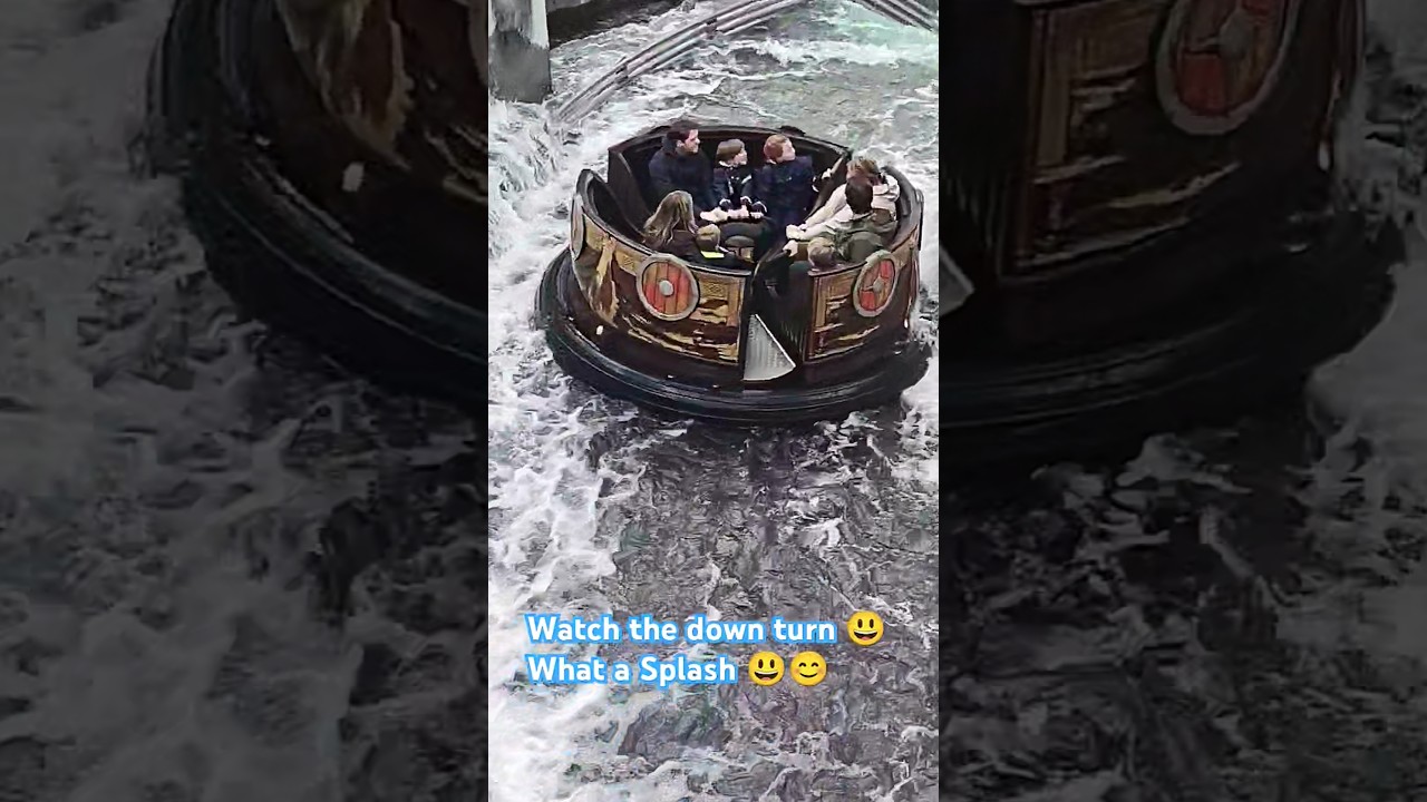Norway's Biggest Water Ride? Tusenfryd's Epic Splash Adventure!