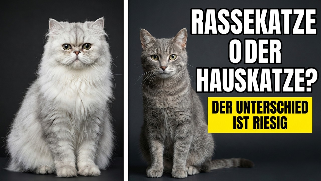 Rassekatze oder Hauskatze: 17 Unterschiede, &uuml;ber die Z&uuml;chter Schweigen!