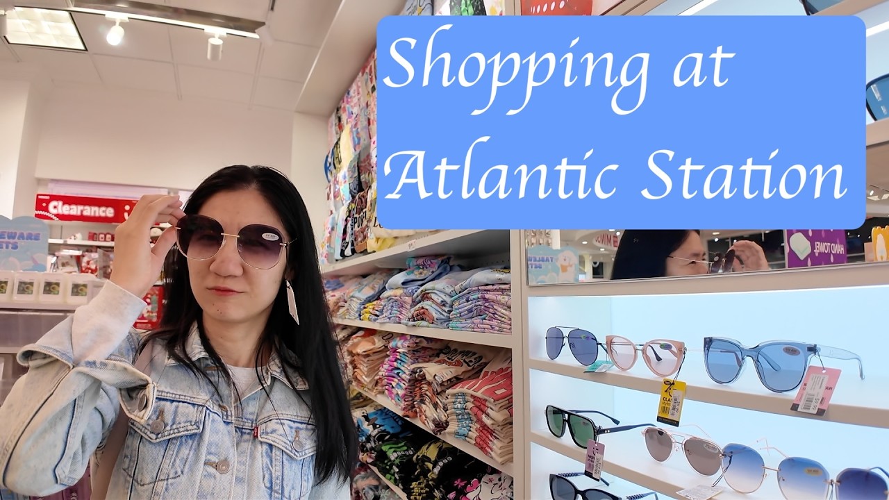 Shopping at Atlantic Station after work