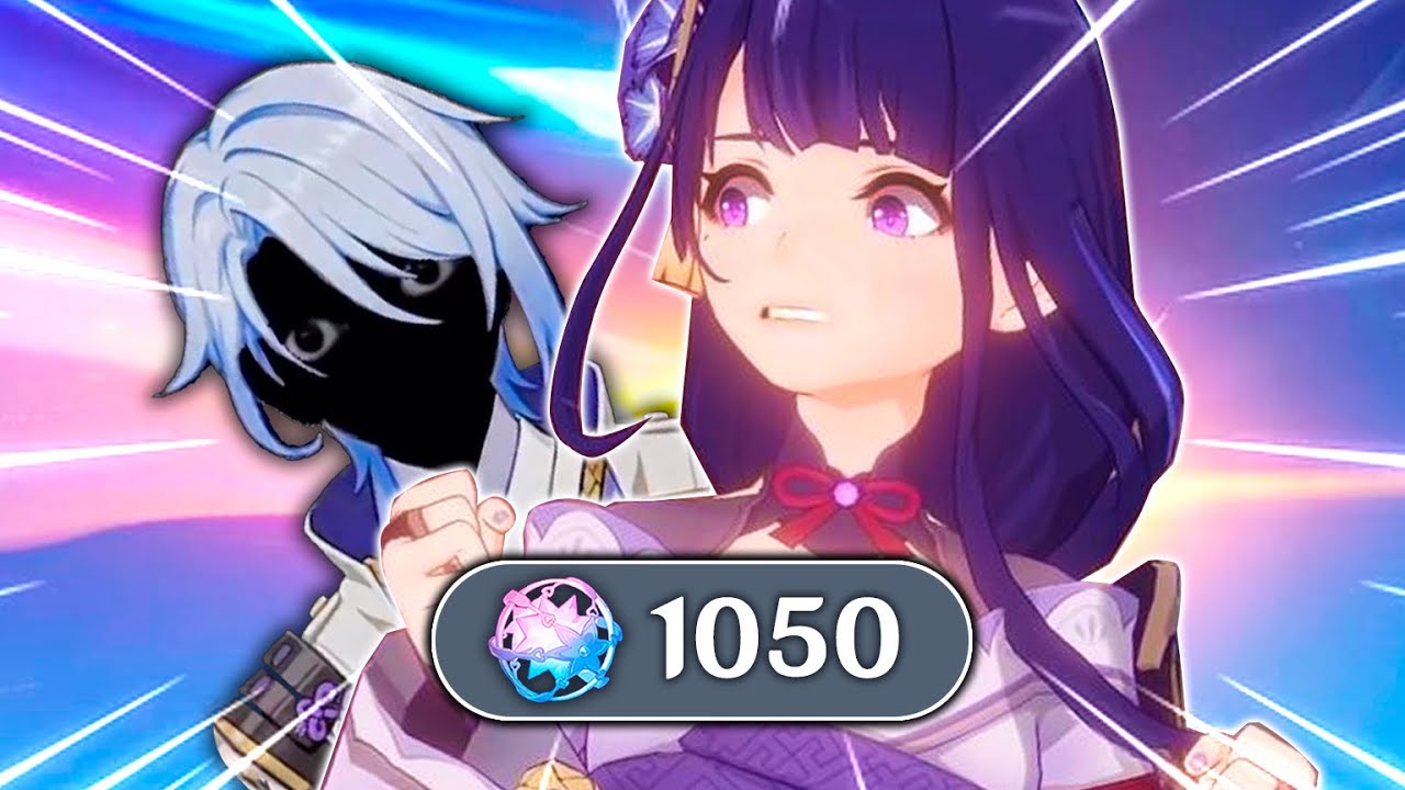 😱 ESTE NIÑO BALLENA se volvio LOCO por SHOGUN RAIDEN 1050 DESEOS 🤯 | Genshin Impact