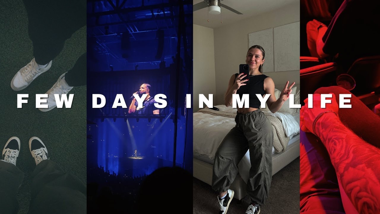 VLOG: few days in my life, Drake concert, hair care routine, & hauls/PR unboxings