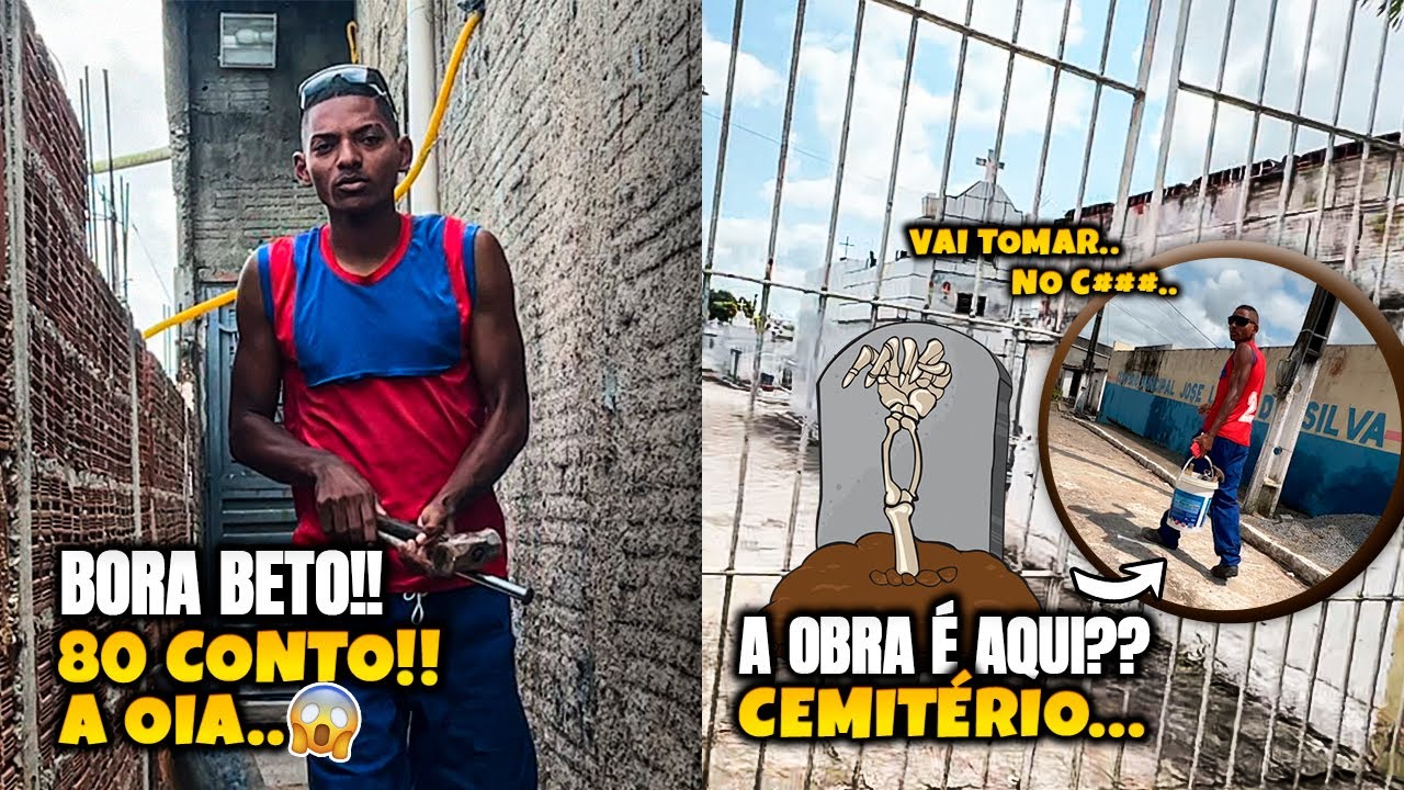 ERIK LEVOU BETO PEDREIRO PARA O CEMITÉRIO BETO PEGOU AR | GALO CEGO