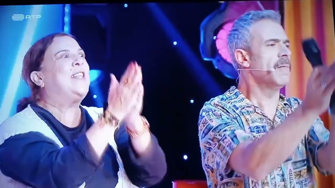 RTP1 Rir para ganhar com Sabrina Tacconi