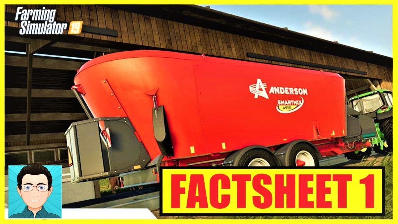 Farming simulator 19 Anderson dlc Factsheet
