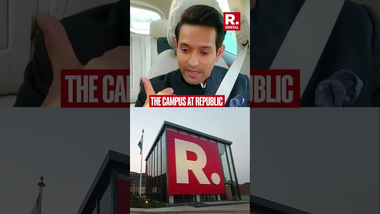 Vikrant Loves Republic Campus | Arnab Goswami & Vikrant Massey driven by Mercedes-Benz India