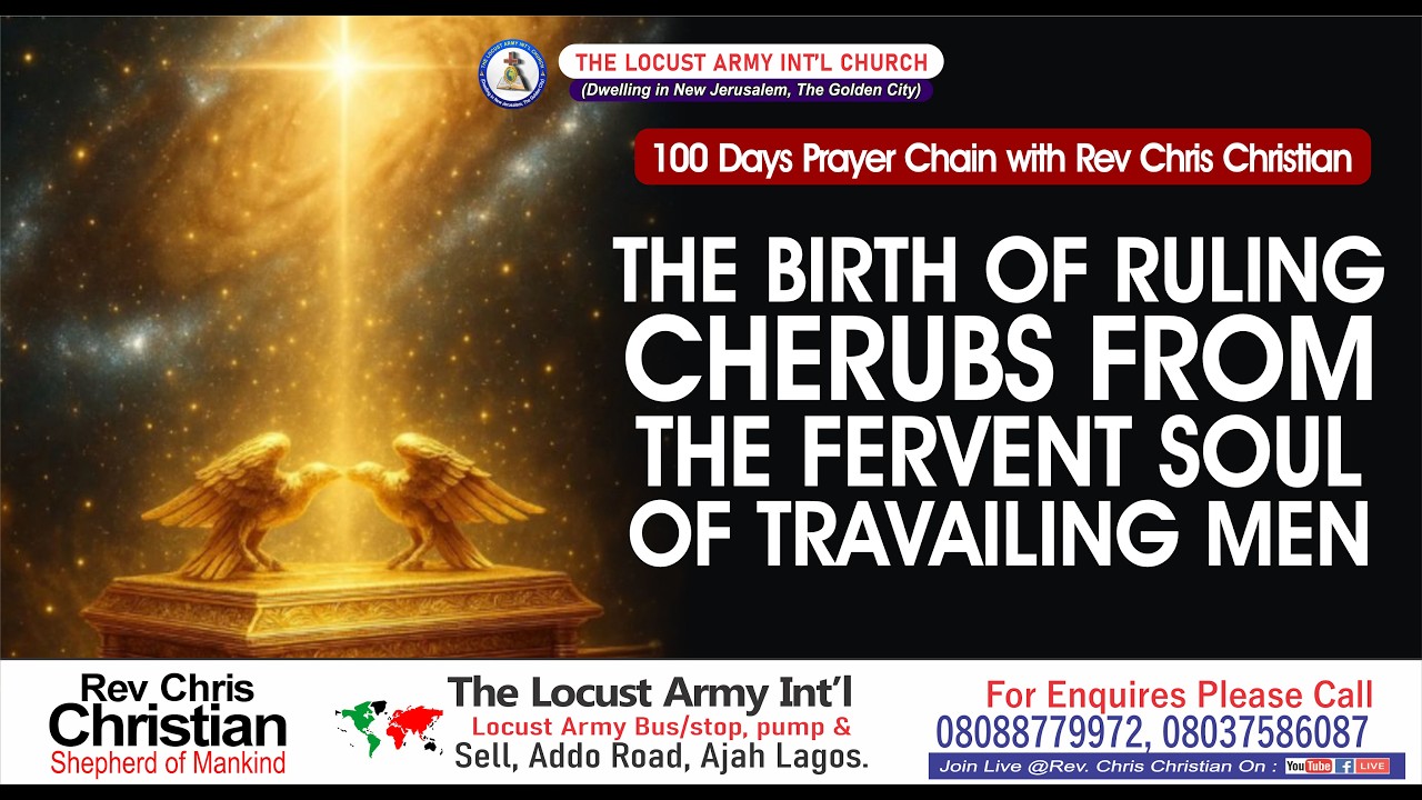 Rev Chris Christian|  The Birth of Ruling Cherubs From the Fervent Soul of Travailing Men