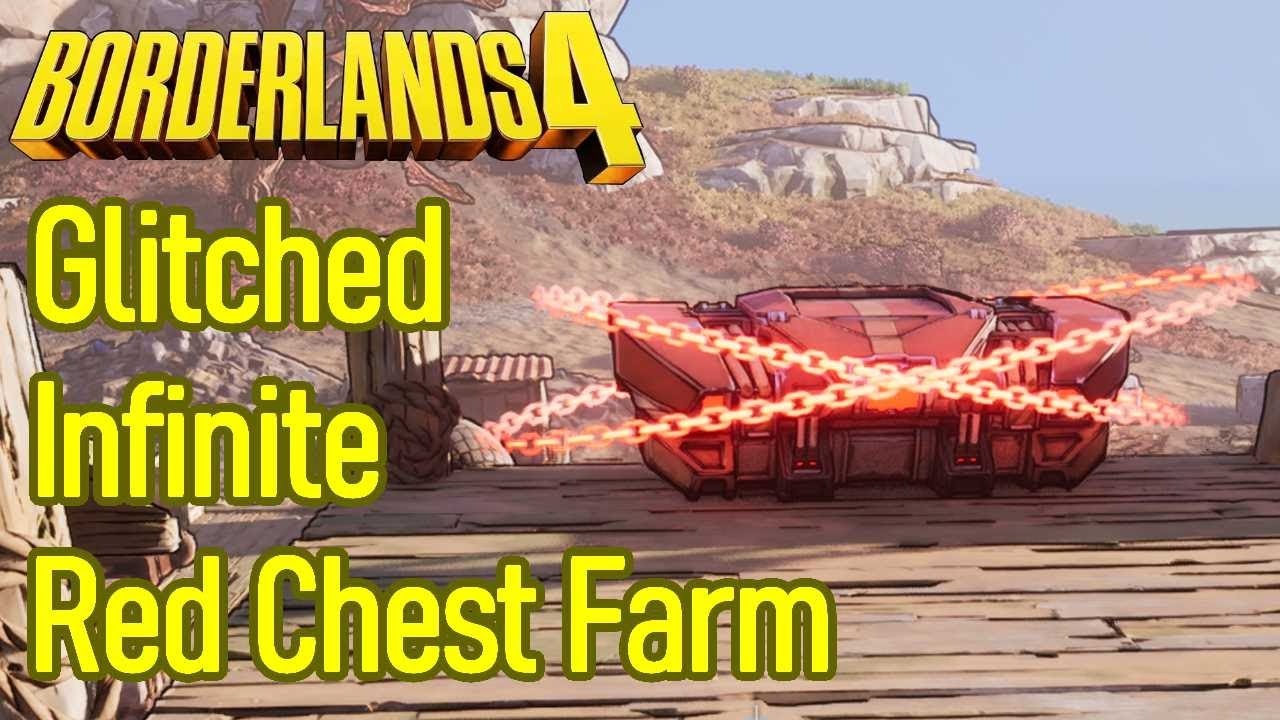 CRAZY Infinite Red Chest Farm, Fast And Easy Red Chest Farming Location in Borderlands 4