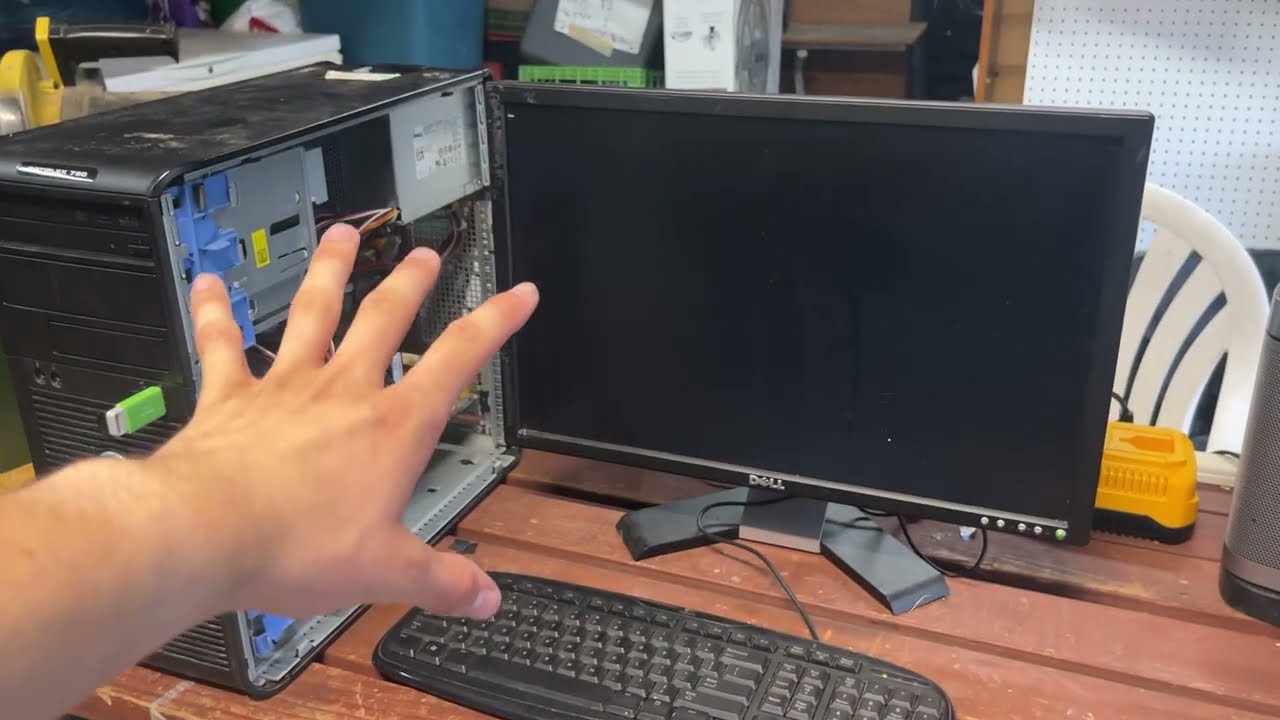 Dell Optiplex Trash Pick Will It Run Linux