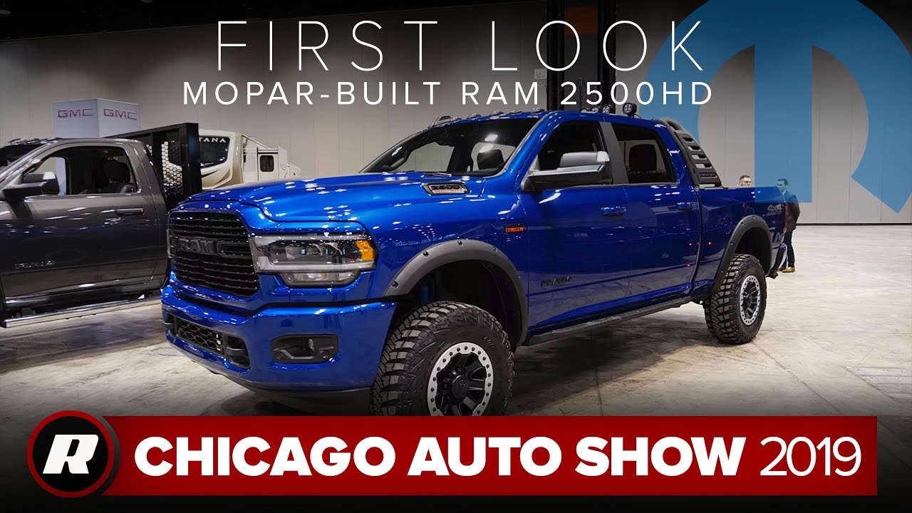 Mopar mods the 2019 Ram 2500 HD with off-roading accessories | Chicago 2019