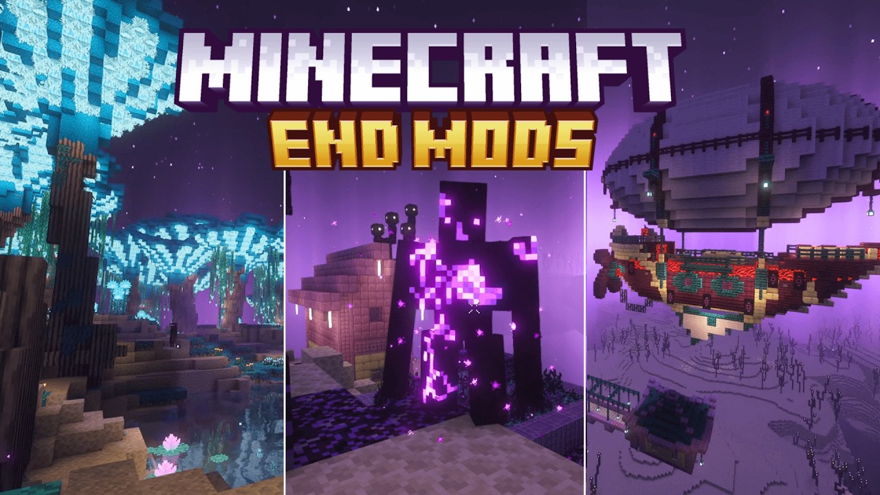 Топ-9 модов, которые ПОЛНОСТЬЮ меняют Край в Minecraft.