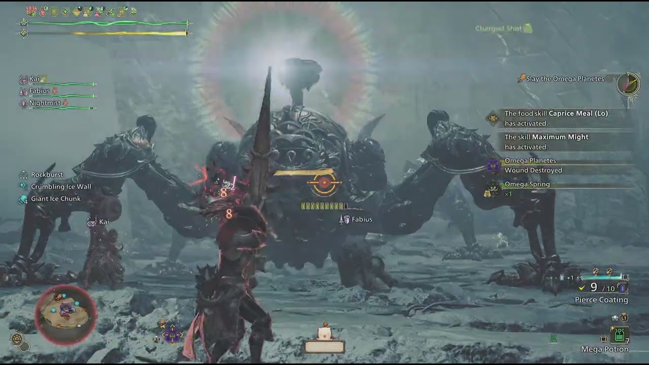 Savage Omega  vs. Bow and NPC's MHWilds