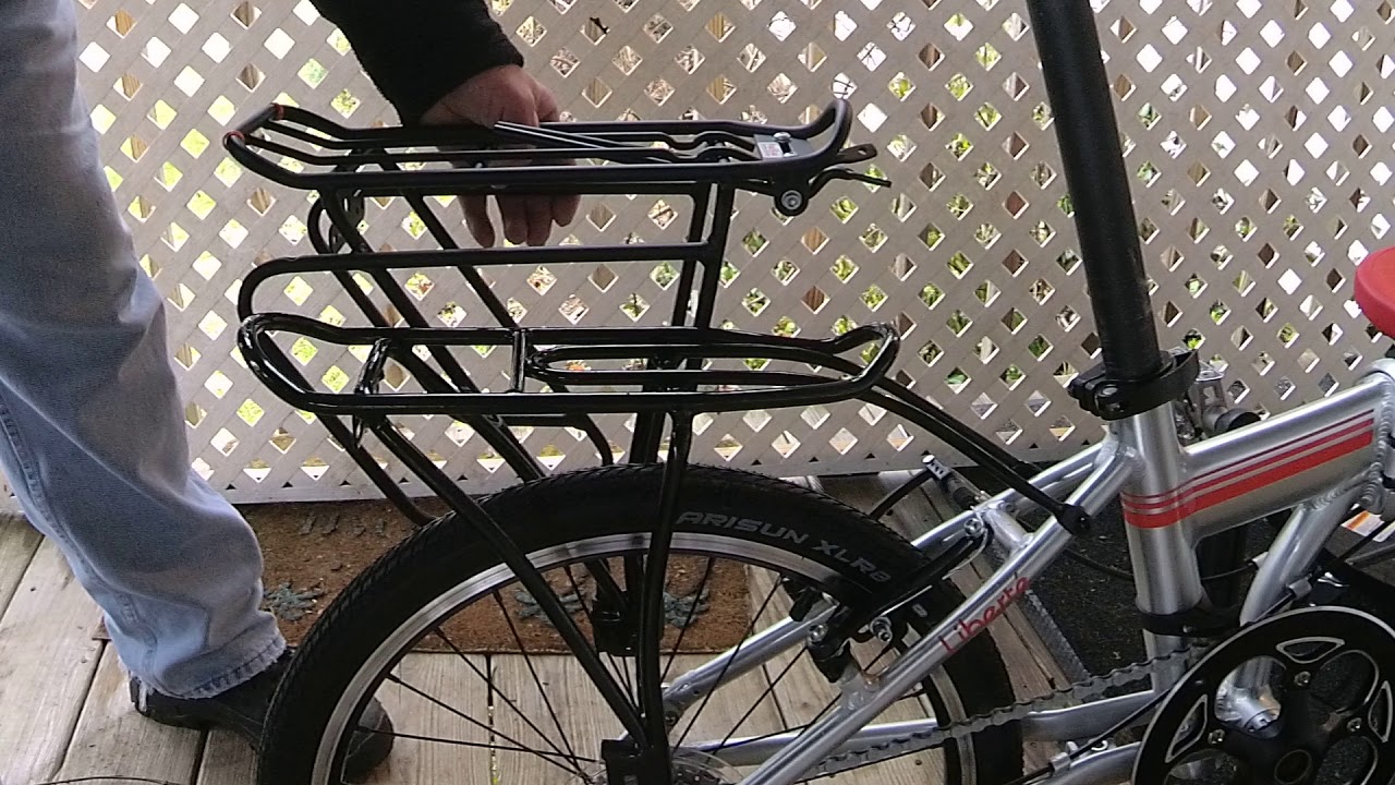 Zizzo Euromini Lightweight Aluminum Rear Rack