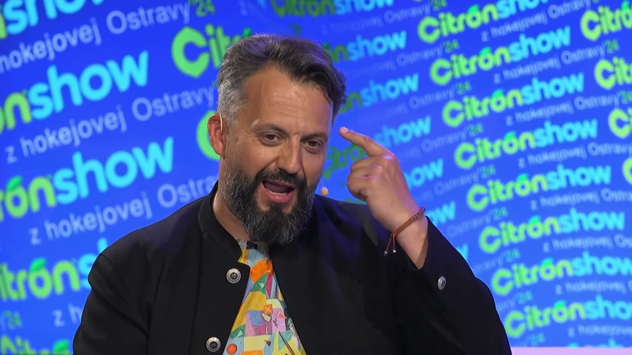 Marián Čekovský aka Pišta Lakatoš komentuje hokej