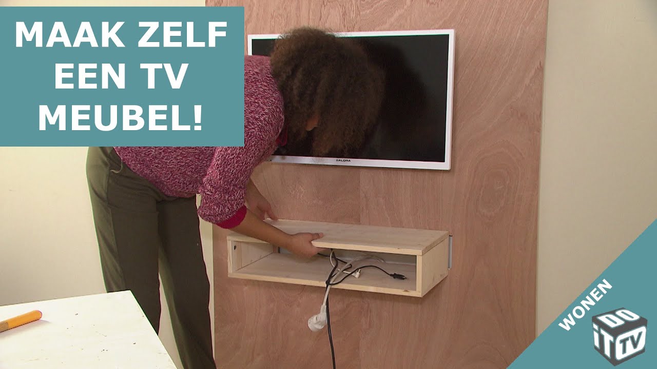 Hoe maak je eenvoudig je eigen tv meubel? | Wonen