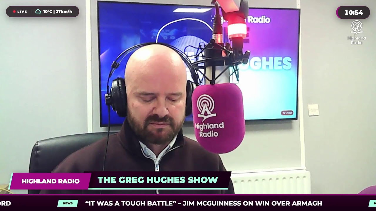 Welcome to The Greg Hughes Show for Monday 23/02/26