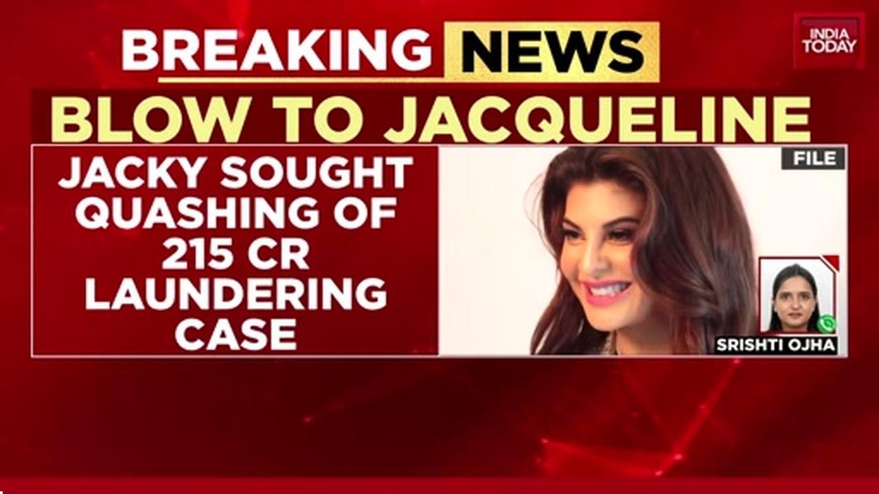 Jacqueline Fernandez's Legal Setback: SC Refuses To Quash Money Laundering Case | India Today News