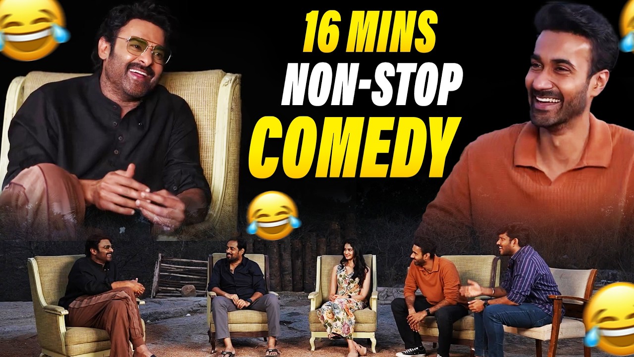 Darling Hilarious Interview With Couple Friendly Team | 16 Mins Non-Stop Comedy 😂🔥 | Prabhas