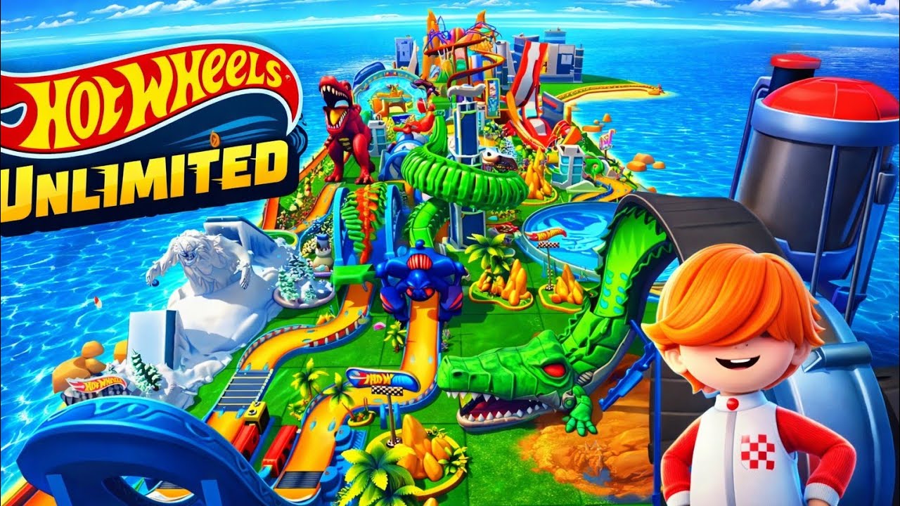 Total Track Destruction In Hotwheels Unlimited 2!!!