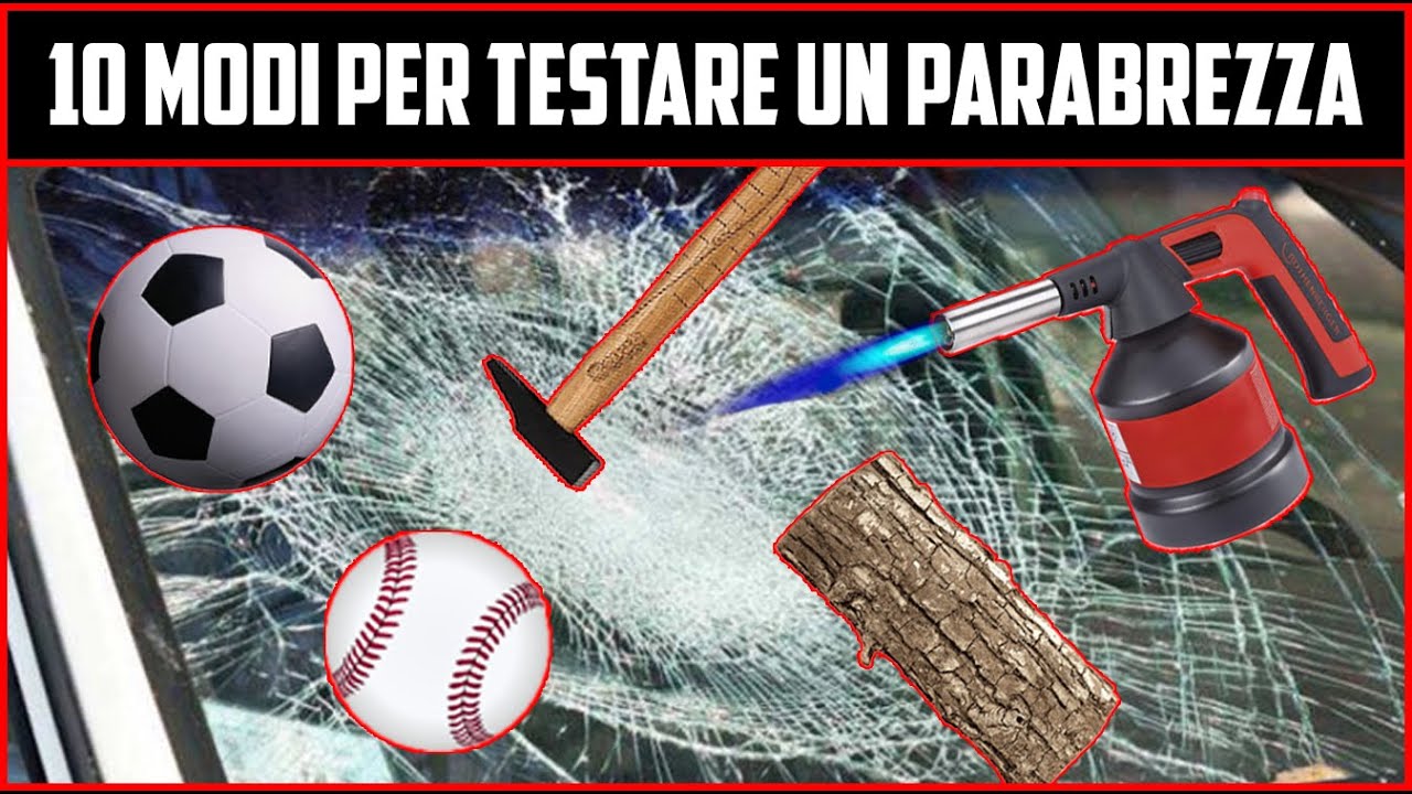 10 MODI per TESTARE un PARABREZZA!