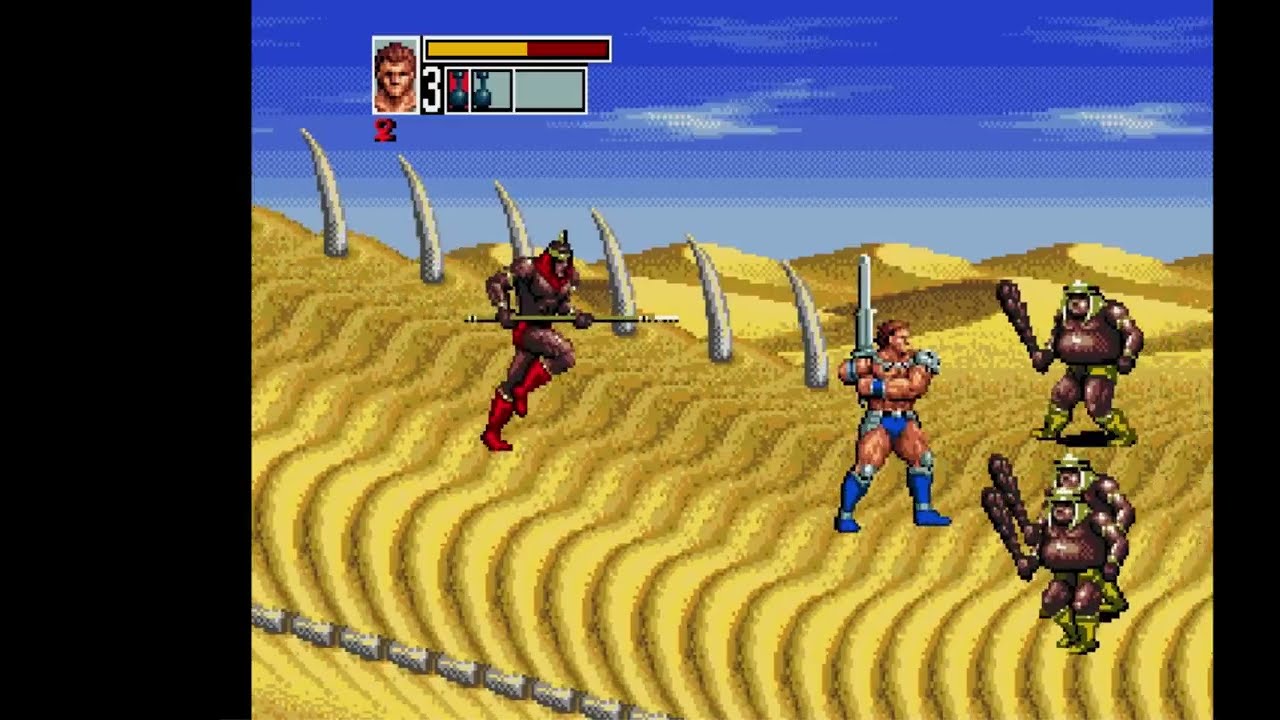 Golden Axe 3 Прохождение за Экса 2 часть