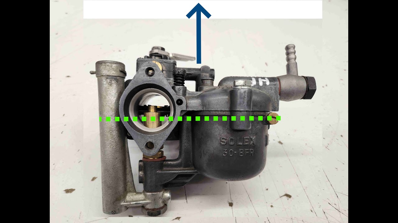 Solex Vergaser Zündapp KS 750 Beschreibung + Reparatur - Restauration
