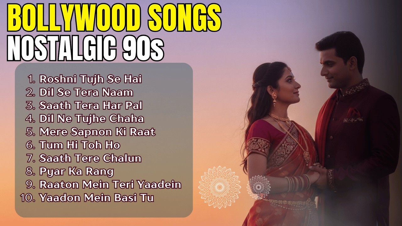Hindi Love Songs 90s 🌹 Calm, Soulful & Unforgettable Romantic Hits | Bollywood Rhyme